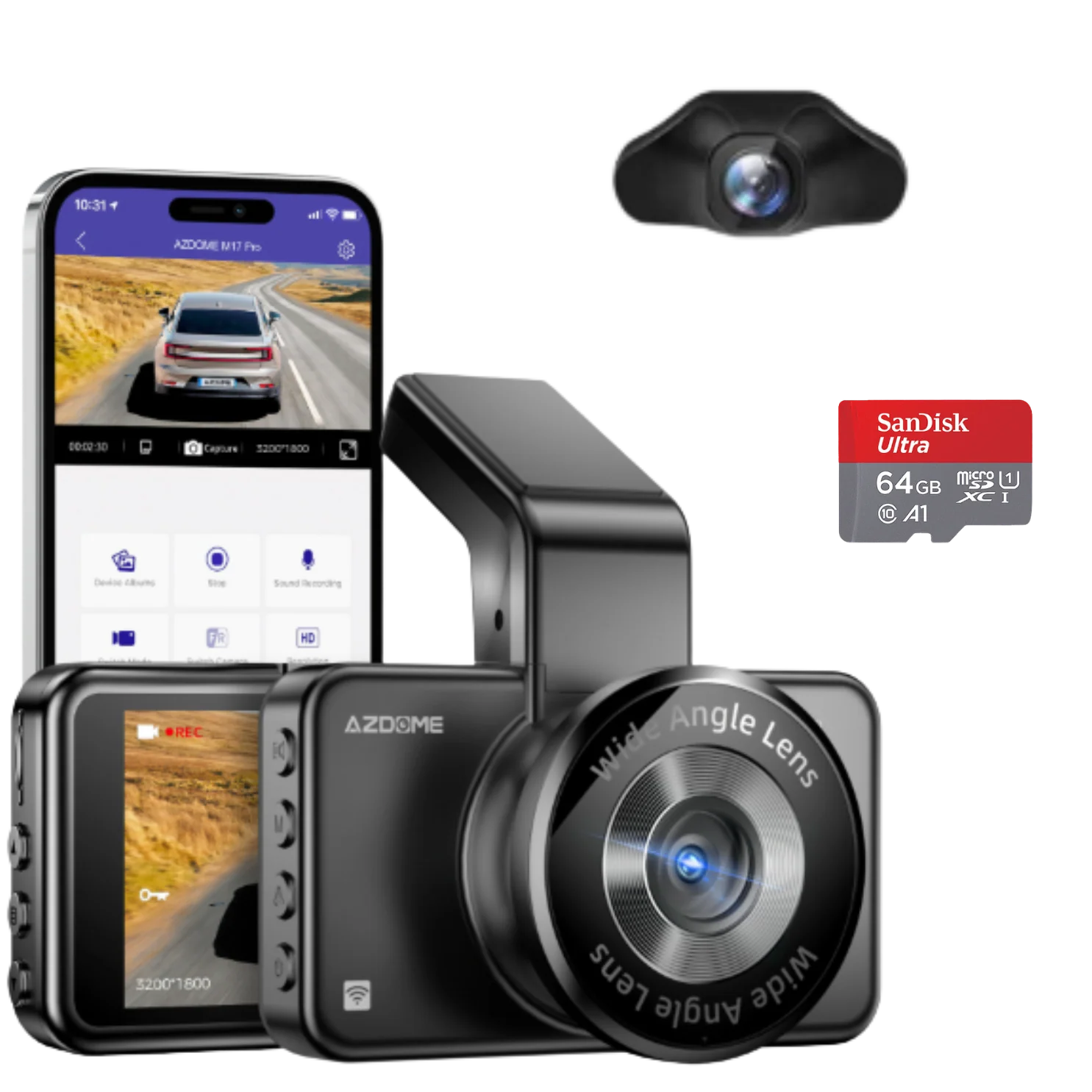 Dashcam - AZDOME M17